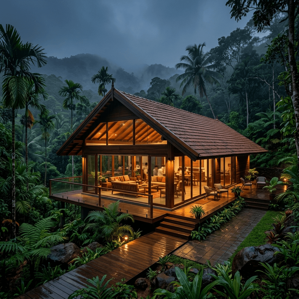 Wayanad Rainforest Villa — luxury Kerala home